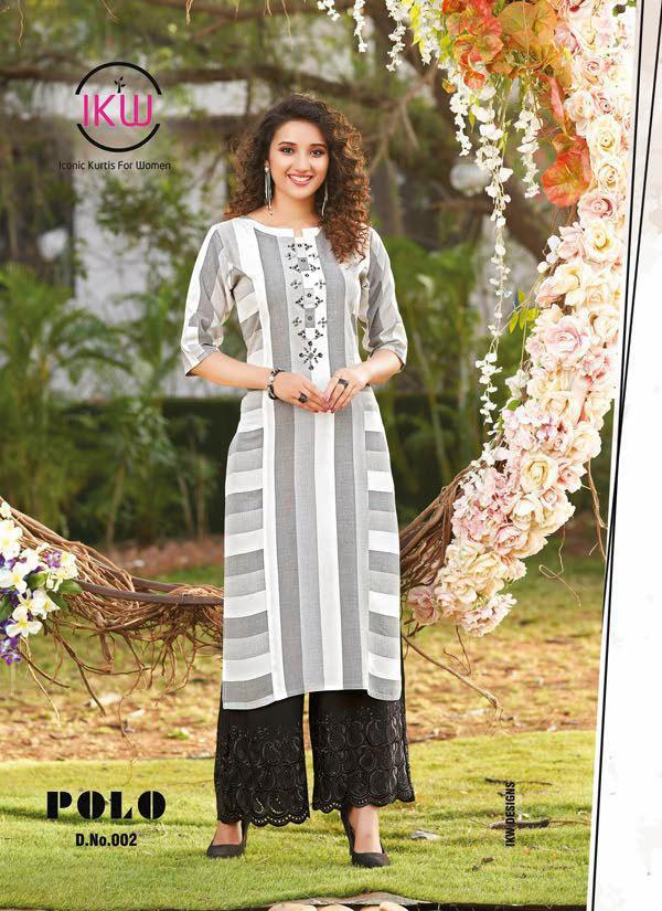 IKW Polo-Rayon-Fancy-Kurti